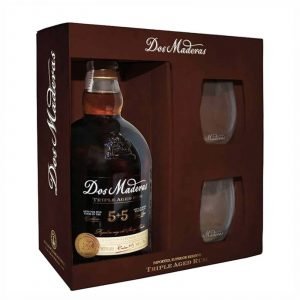 Tucci - Bere - Rum - Triple Aged Rum 5+5 (confezione con 2 bicchieri) Dos Maderas